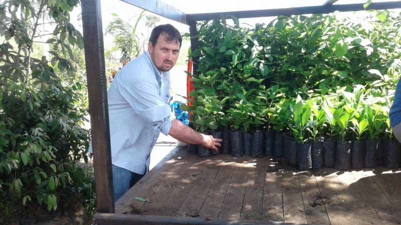 Itiquira recebe 1400 mudas de plantas nativas fornecidas pelo Consrcio