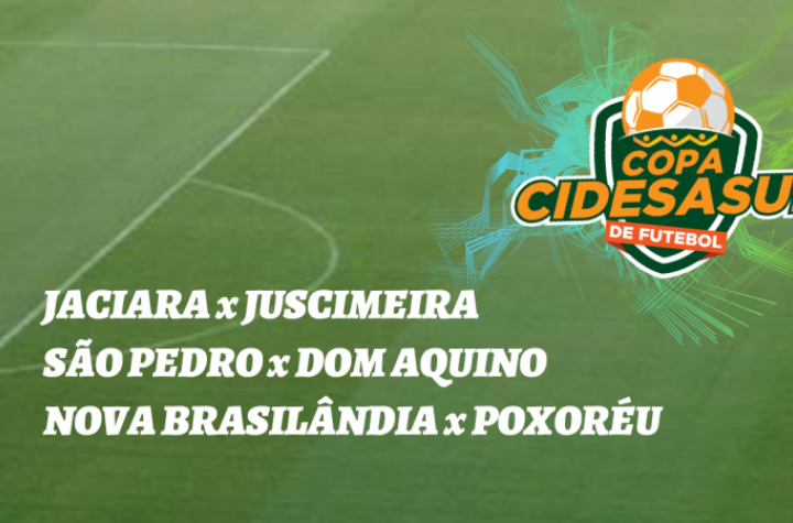 Domingo tem disputas da Copa Cidesasul em Jaciara, So Pedro da Cipa e Nova Brasilndia