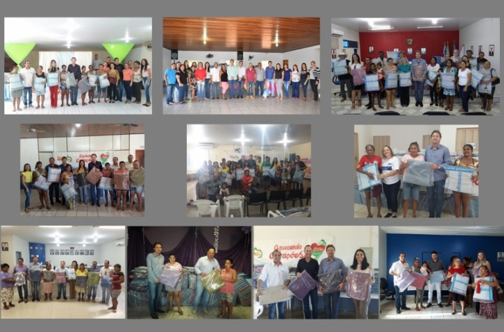 Cidesasul encerra a entrega cobertores aos 10 municpios consorciados da regio Sul