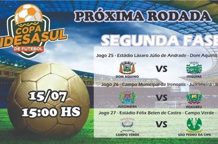 Definidos os confrontos das quartas de final da primeira Copa Cidesasul