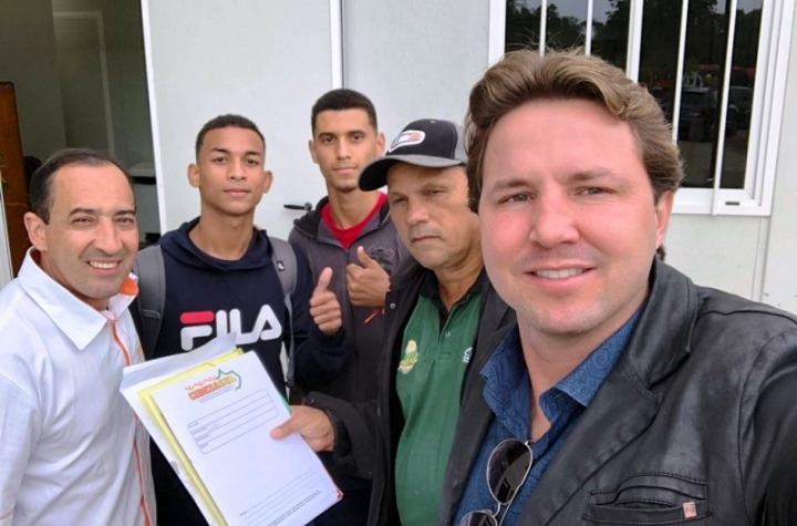 Consrcio Cidesasul apresenta atleta no Clube Regatas do Flamengo