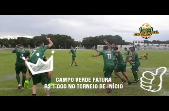 CAMPO VERDE VENCE TORNEIO DE INICIO 