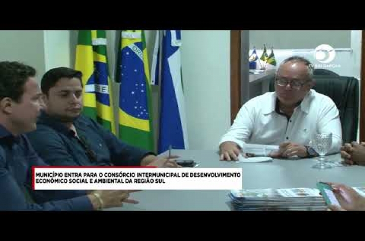 MUNICPIO ENTRA PARA O CONSRCIO INTERMUNICIPAL DE DEV. ECONMICO SOCI